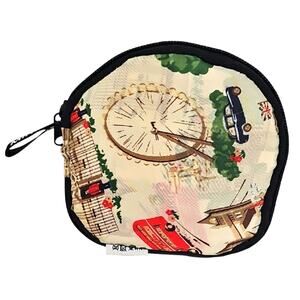 Miniso London-Themed Women's Tuck Away Pull Out Shopping Thrifting Nylon Bag